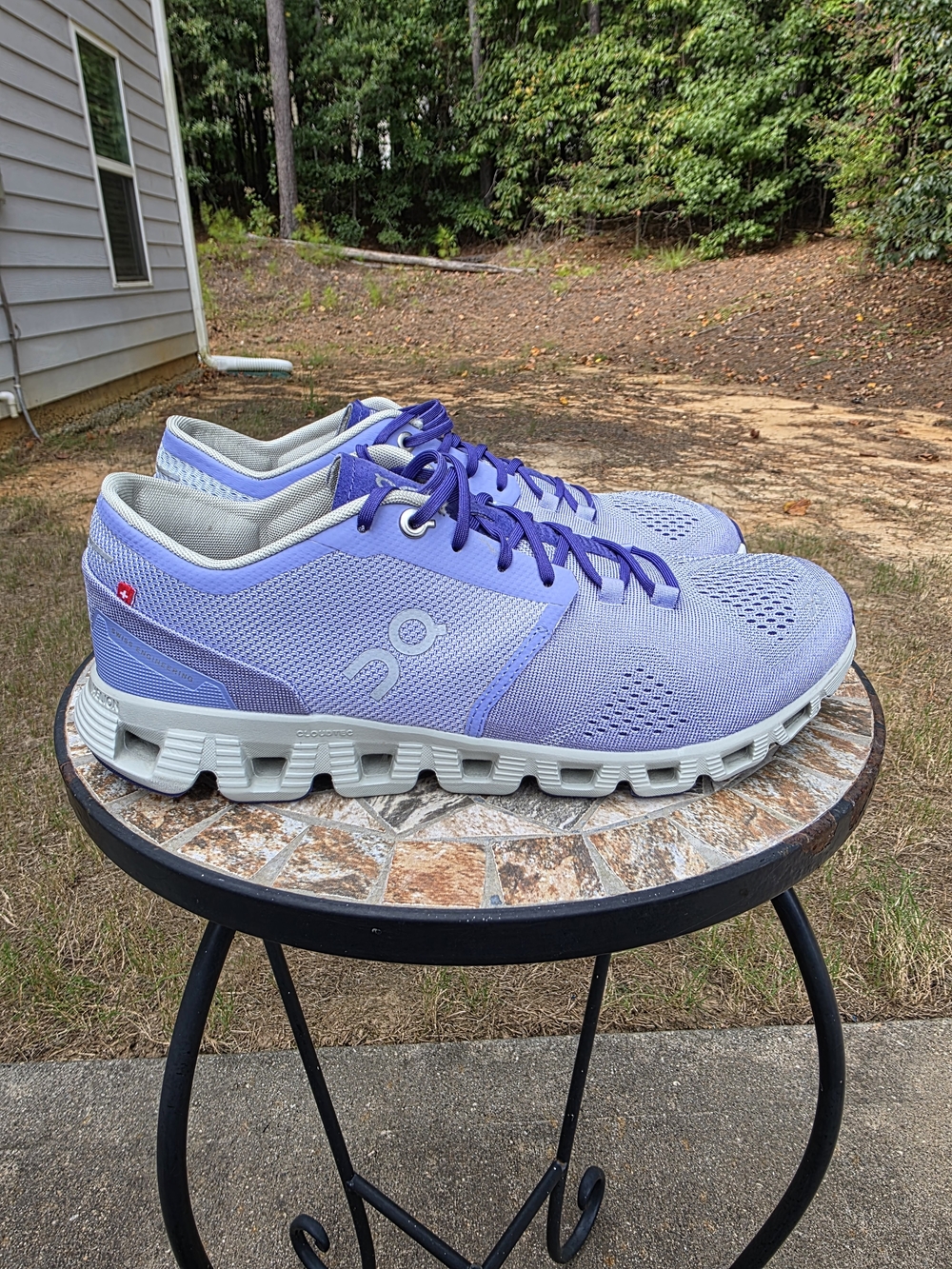 On Cloud X Lavender/Ice Running Shoes Sneakers Women's Size 10.5